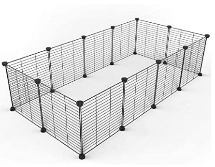 8 panel small animal cage