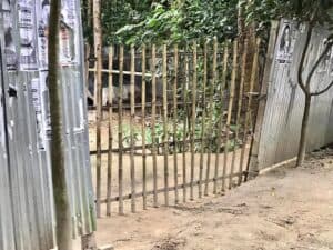 diy bamboo fence ideas