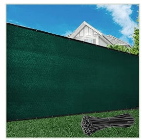 chain link fence screen