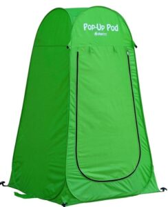 Instant pop up pod changing privacy room