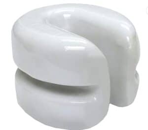 Heavy Duty U-Shaped Corner porcelain insulators