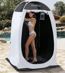 shower tent changing room