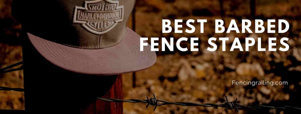 Best Barbed Fence Staples