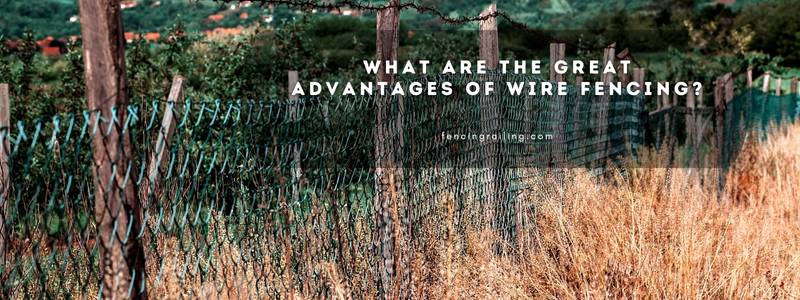 advantages of wire fencing