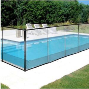 removable pool safety fence