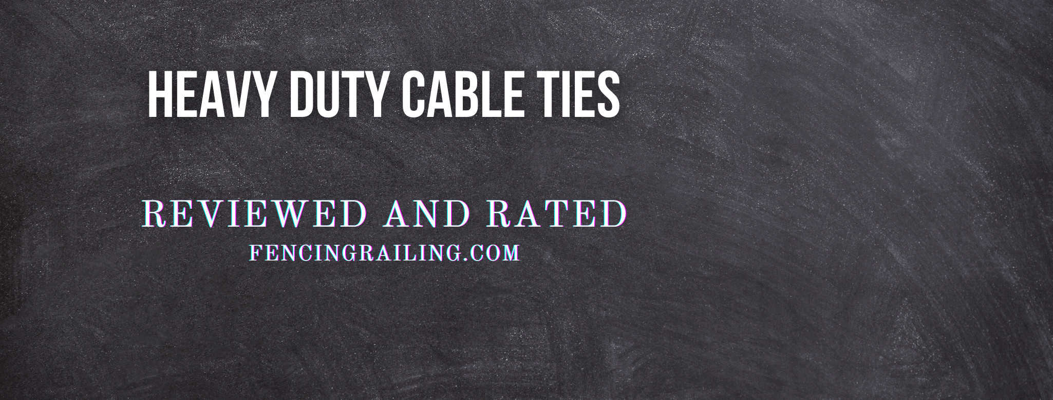 heavy duty cable ties