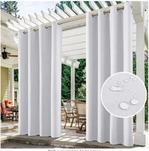 windproof outdoor curtains