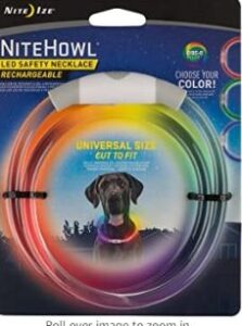led dog collar rechargeable