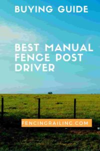 best fence post driver